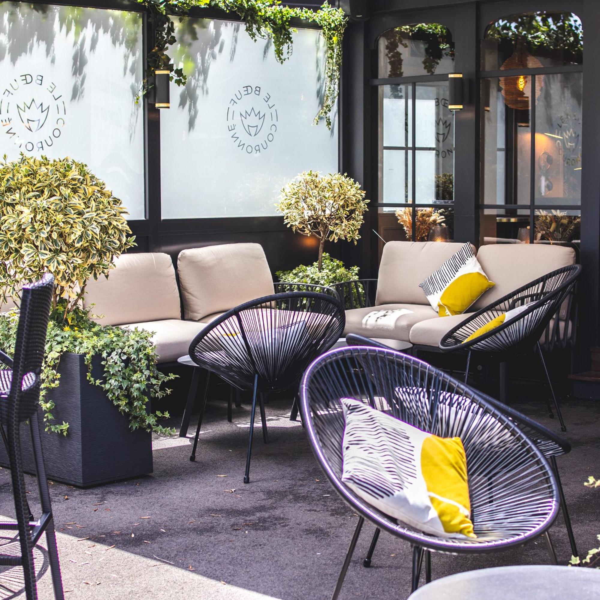Le Boeuf Couronne - Hotel & Restaurant Chartres- Logis Hotels Bagian luar foto